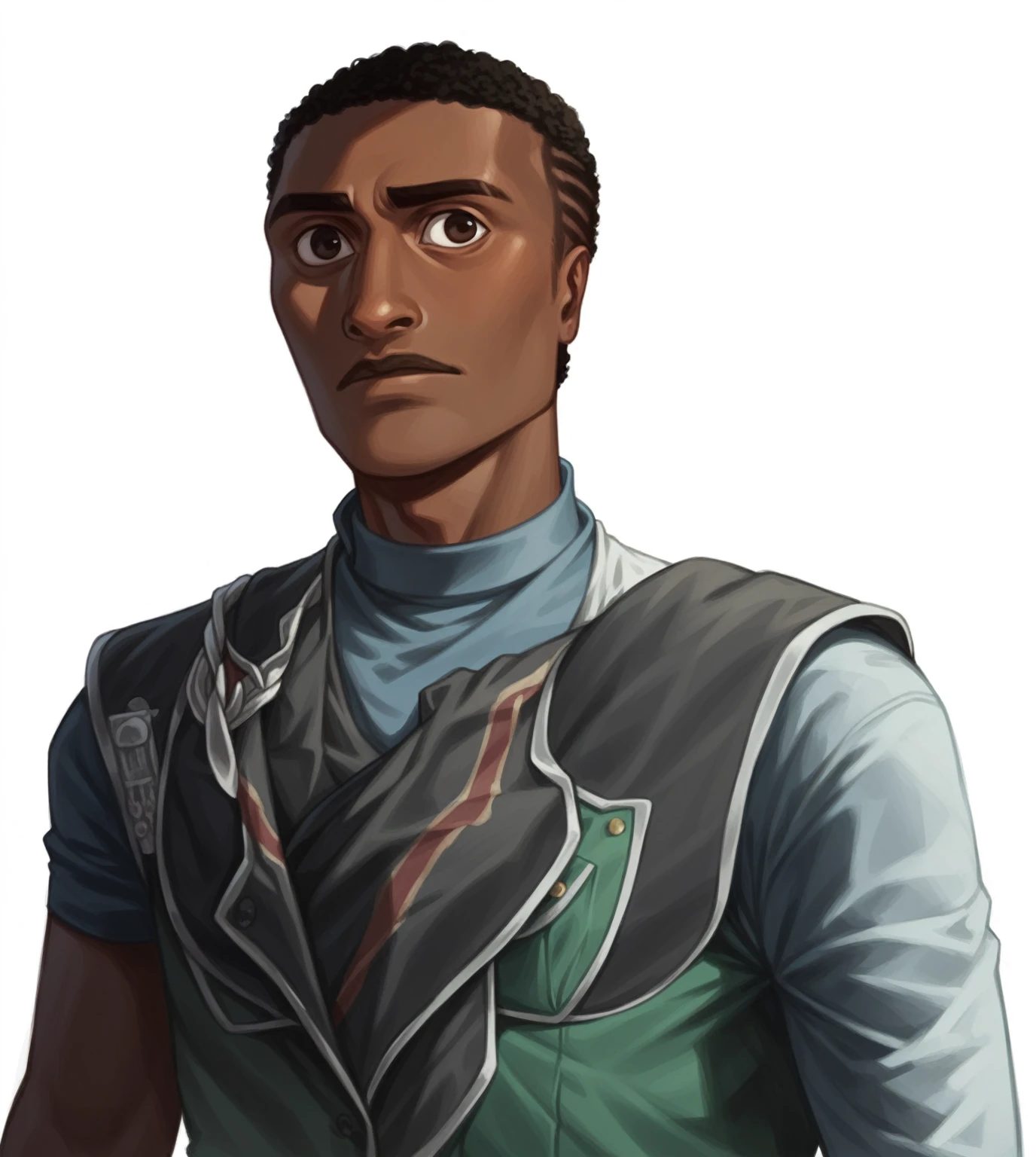 zPDXL, African-American, Richard ayoade resemblance dark skin and curly hair low curly hair, young and very handsome, Disney modern animation style , 18 years old , dark-skinned African-American , very good looking looks exactly like Richard Ayoade looks very young