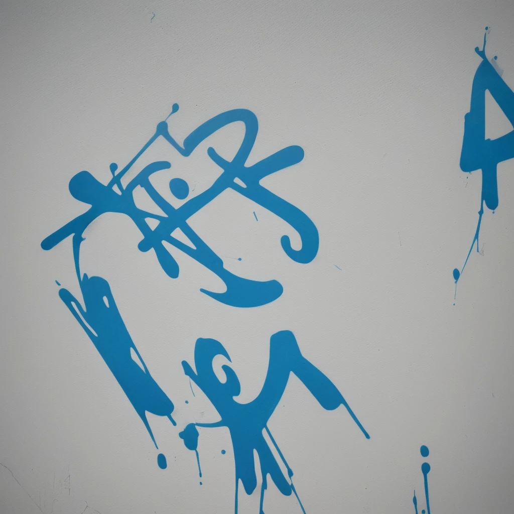 Un texto plano de un texto que dice "help" estilo graffiti fondo blanco 