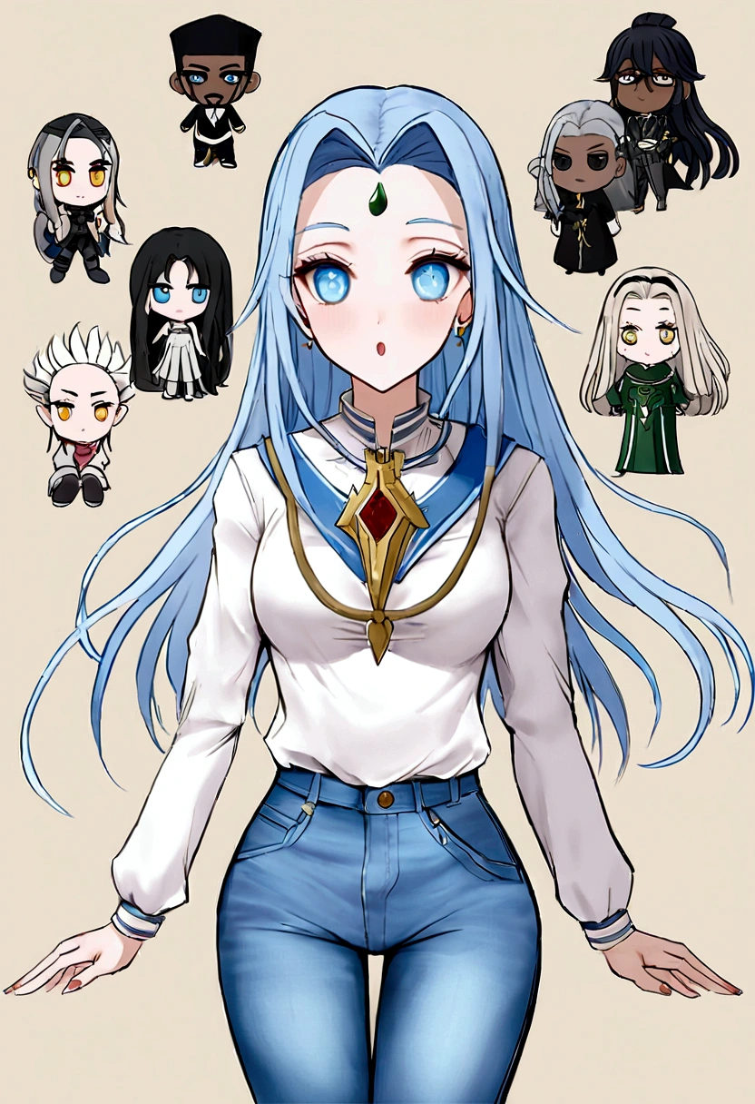 linda, 25 anos, olhos azul detalhados cabelos negro liso curto fraja, corpo de modelo desenvoldo, com ar de santidade, sorrindo, seeing the sky, usando um vestido de marinheiro comprido e folgado vermelho, usando uma jaqueta jeans azul com broche e sapatos pretos, e enfeite de cabelo azul, linda, 25 anos, olhos azul detalhados cabelos negro liso curto fraja, corpo de modelo desenvoldo, com ar de santidade, sorrindo, seeing the sky, usando um vestido de marinheiro comprido e folgado vermelho, usando uma jaqueta jeans azul com broche e sapatos pretos, e enfeite de cabelo azul,