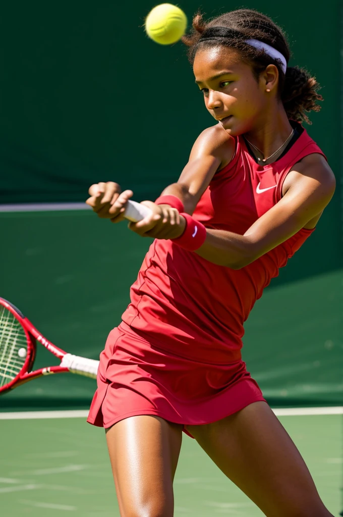 A 15 year old tennis player