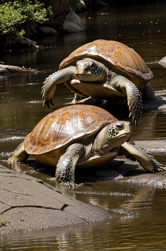Hazme una Tortuga que este en dos patas
