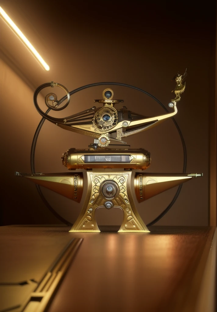 hay un objeto de metal con una llama, 3d, rendido, steampunk, art nouveau renderizado de octanaje, robot steampunk, arte digital steampunk, representado como un render 3d, renderizado en keyshot, airbrush rendering, ciber steampunk 8k 3d, pixar. renderizado de octanaje, Steampunk automaton, Greg Rutkowski. renderizado de octanaje, steampunk design, renderizado digital