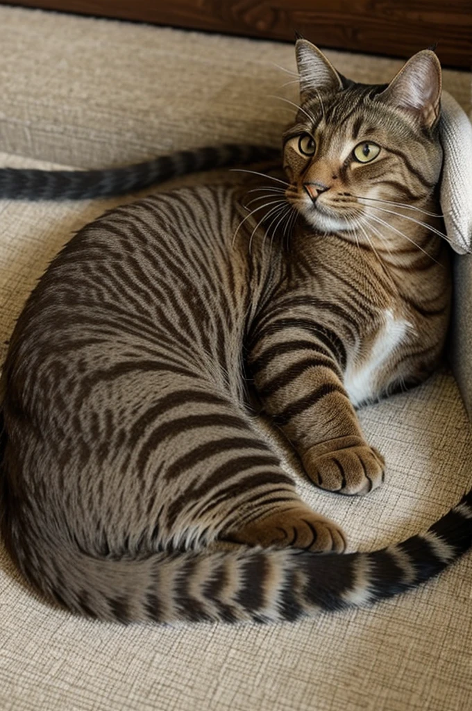 Imagen de un gato descansando