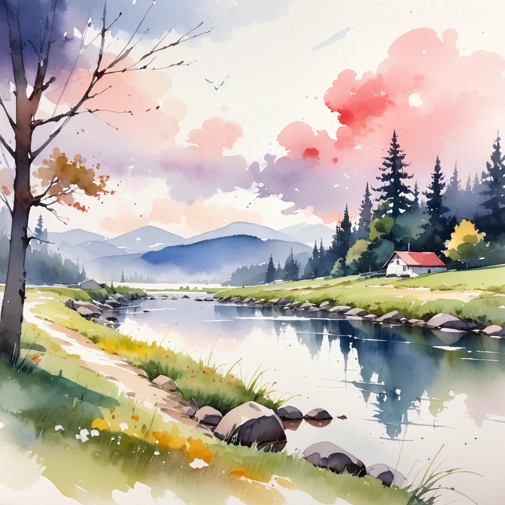 Watercolor Landscape