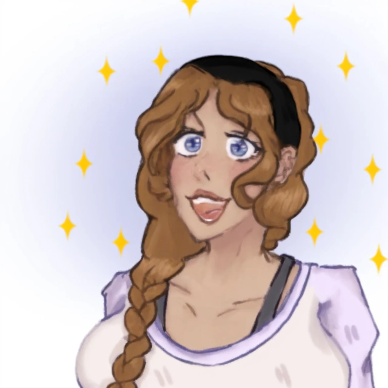 Um mulher de 20 anos ( anime version)