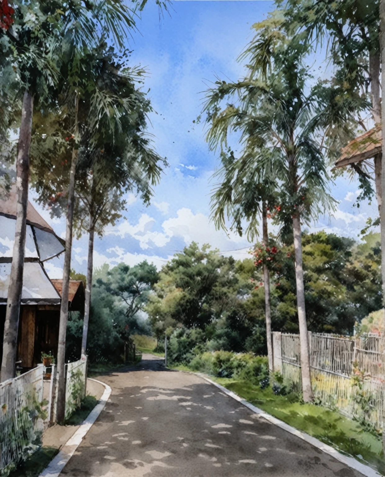 Watercolor Landscape