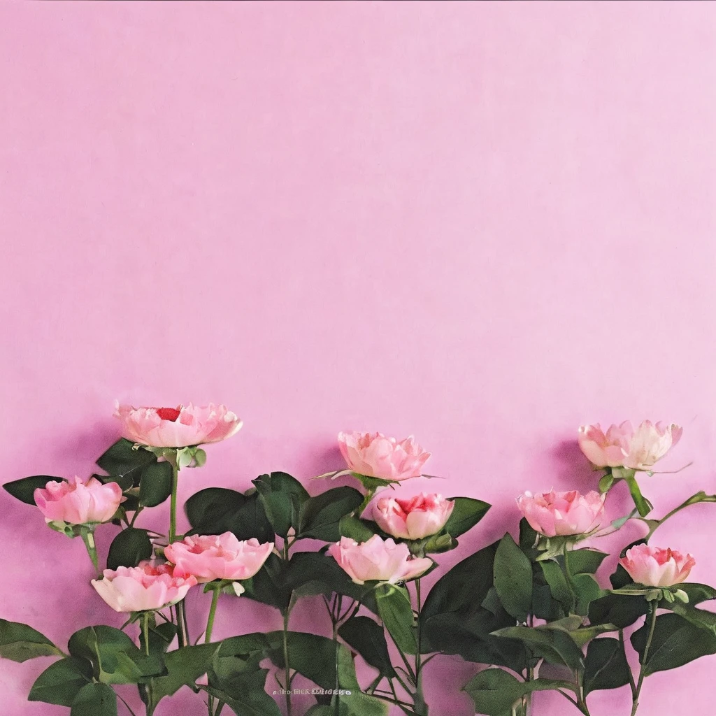 Pink flowers