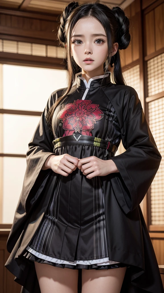 Personajes de kimetsu no yaiba vestidos de conejita