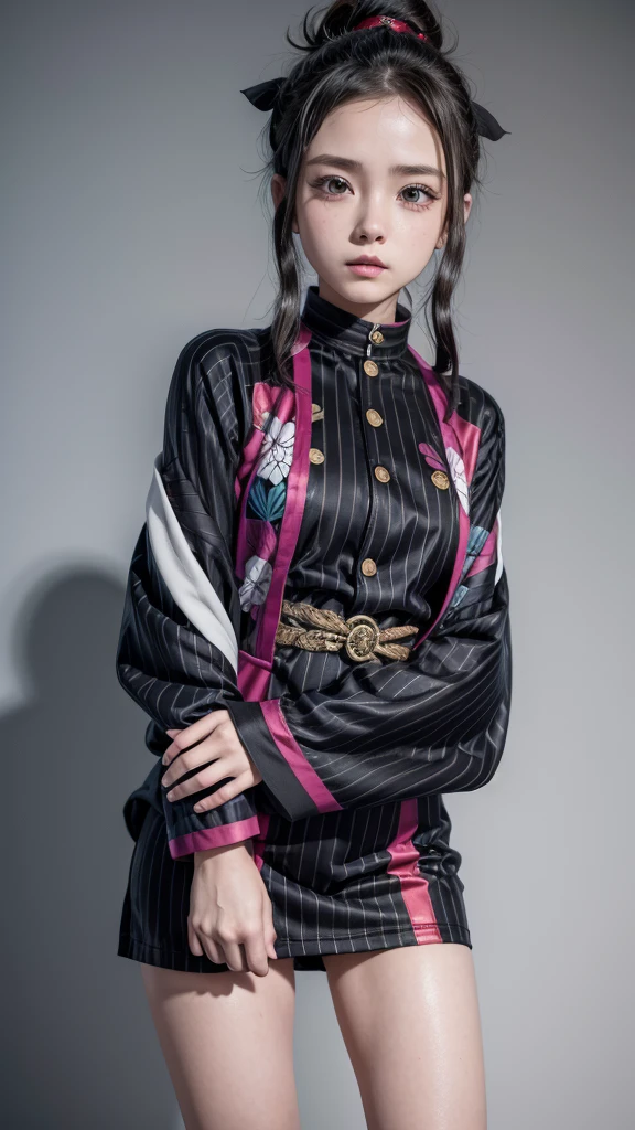 Personajes de kimetsu no yaiba vestidos de conejita 