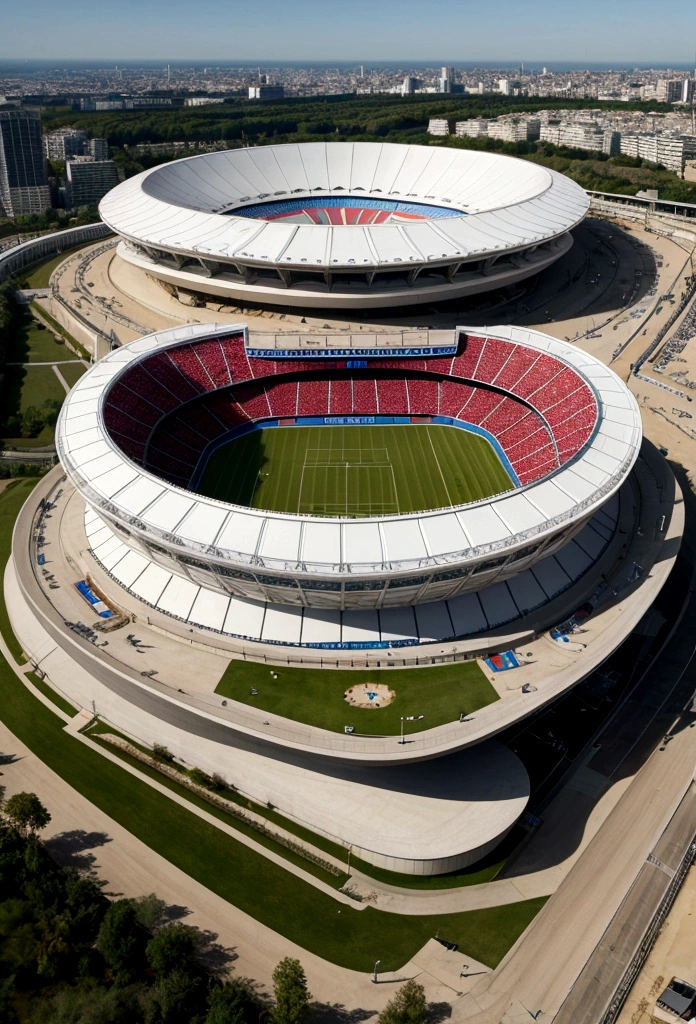stade pour les jeux olympiques magiques