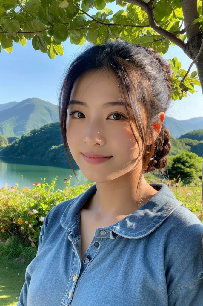 ((Highest quality)), ((masterpiece)), (detailed),Perfect Face,Japanese,landscape,Beauty