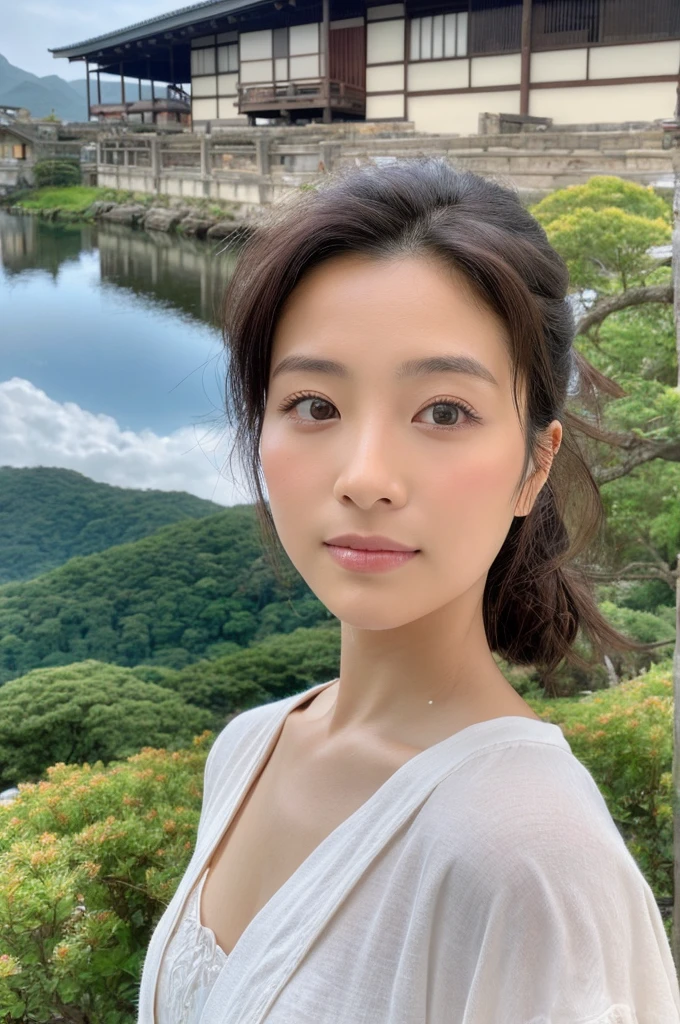 ((Highest quality)), ((masterpiece)), (detailed),Perfect Face,Japanese,landscape,Beauty