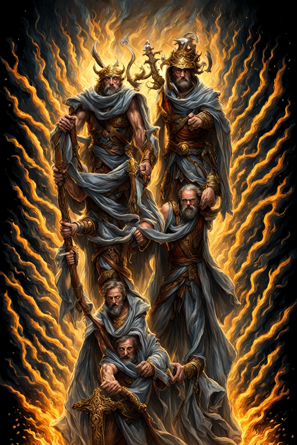 LA FAUCHEUSE , la mort, in epic mode, jugement dernier, carte de tarot