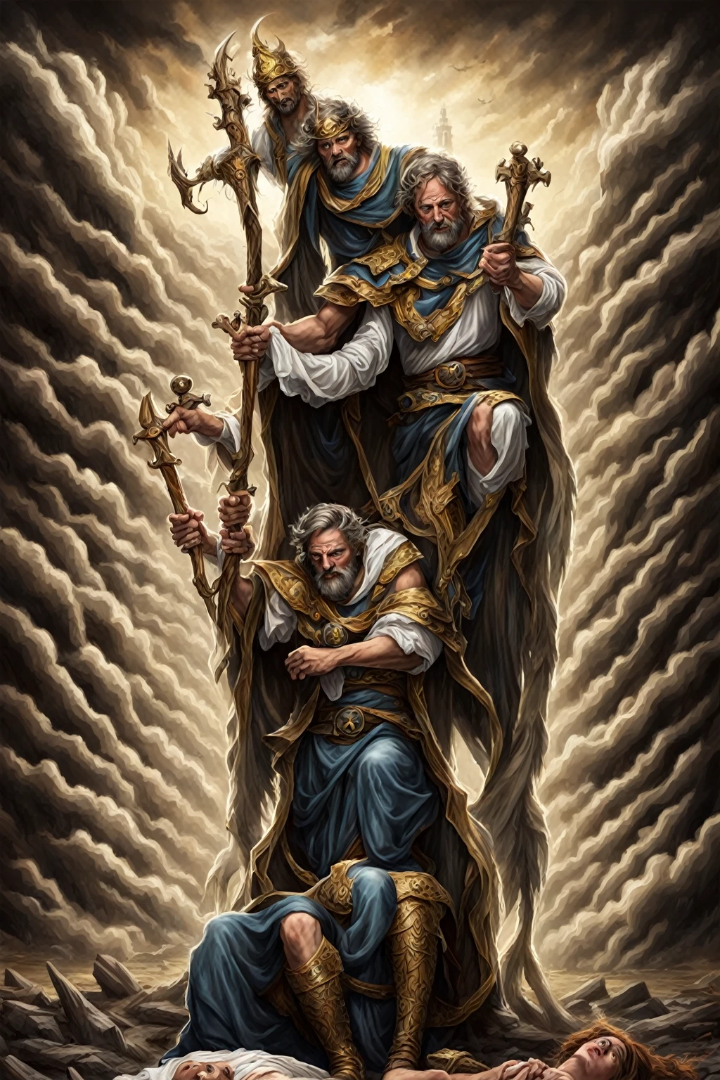 LA FAUCHEUSE , la mort, in epic mode, jugement dernier, carte de tarot