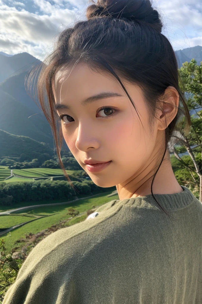 ((Highest quality)), ((masterpiece)), (detailed),Perfect Face,Japanese,landscape,Beauty