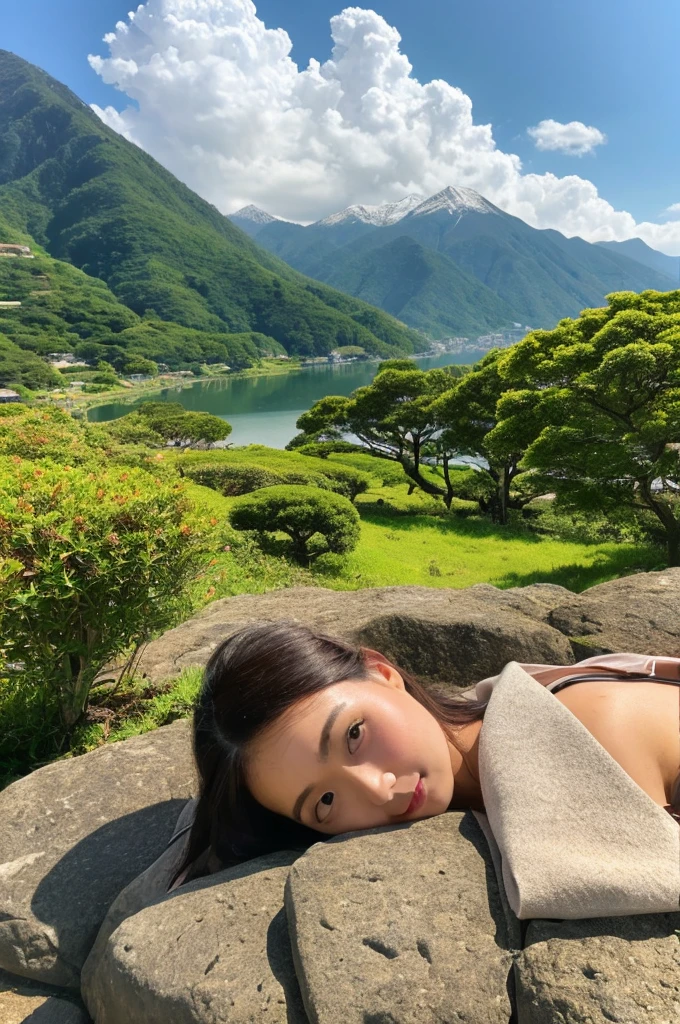 A serene yerba mate plantation, lush green foliage, sunlight filtering through the leaves, beautifully detailed yerba mate plants, rolling hills in the background, (best quality,4k,8k,highres,masterpiece:1.2),ultra-detailed,(realistic,photorealistic,photo-realistic:1.37),vibrant colors, natural lighting, tranquil atmosphere, cinematic composition, serene landscape, verdant environment, picturesque scenery