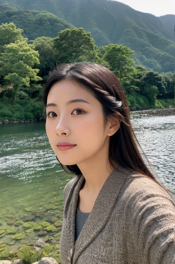 ((Highest quality)), ((masterpiece)), (detailed),Perfect Face,Japanese,landscape,Beauty