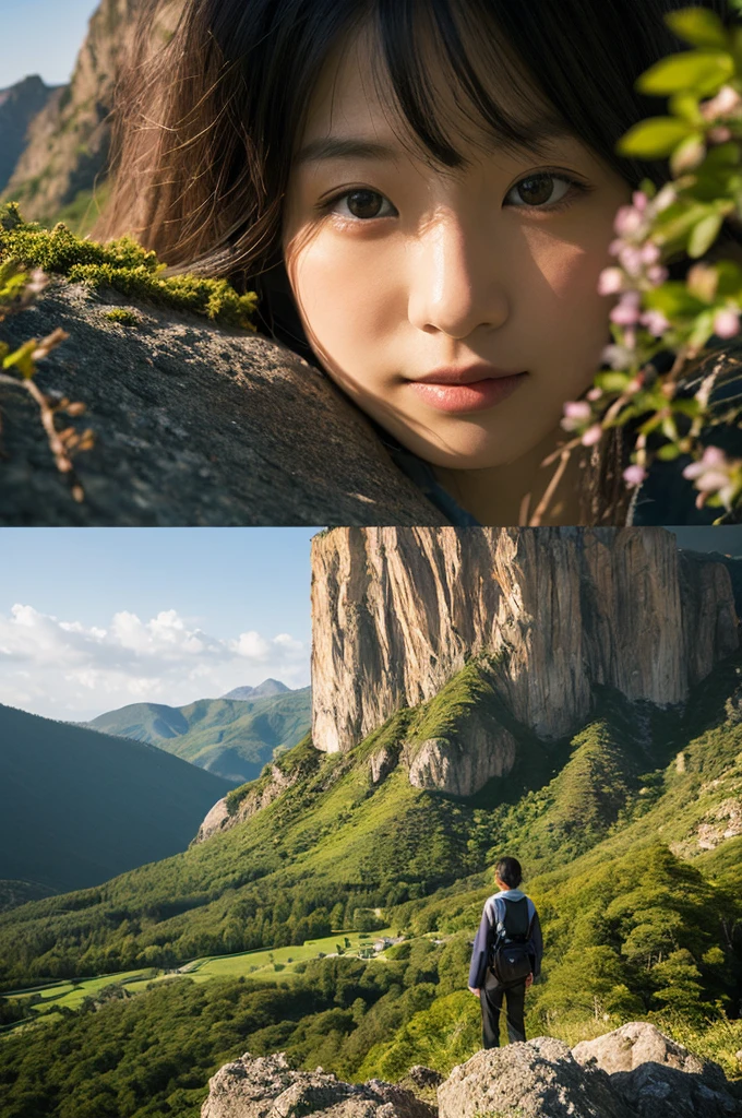 ((Highest quality)), ((masterpiece)), (detailed),Perfect Face,Japanese,landscape,Beauty