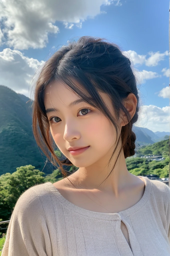 ((Highest quality)), ((masterpiece)), (detailed),Perfect Face,Japanese,landscape,Beauty