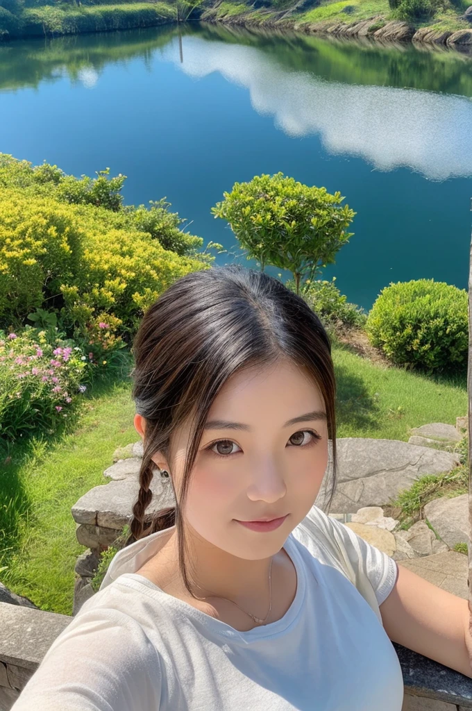 ((Highest quality)), ((masterpiece)), (detailed),Perfect Face,Japanese,landscape,Beauty