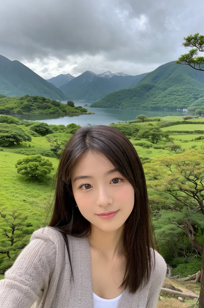 ((Highest quality)), ((masterpiece)), (detailed),Perfect Face,Japanese,landscape,Beauty