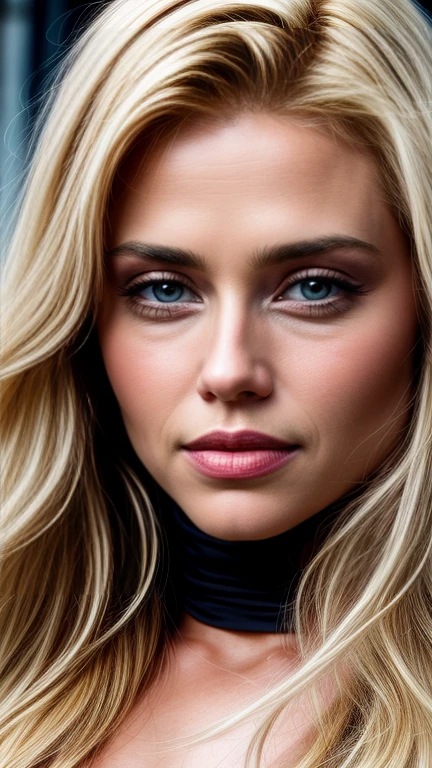 Anastasia Yankova. portrait.  close-up. Beautiful young girl. blonde. 