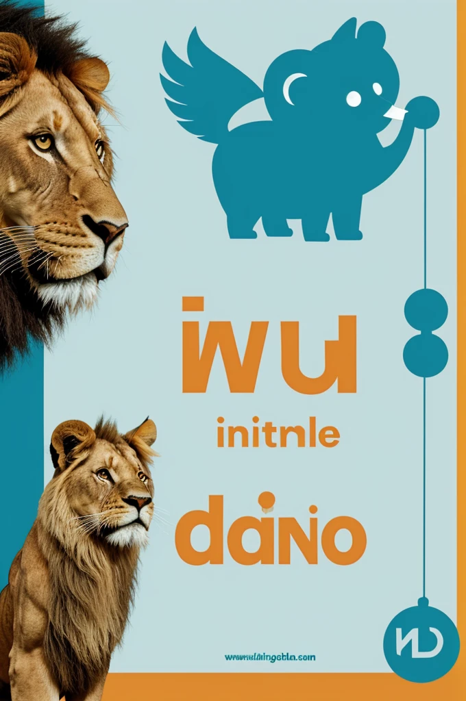 Quiero un logo para mi canal de YouTube llamado 'CurioZoo', dedicado a curiosidades sobre animales. I would like the logo to include a mix of popular animals such as a dog, un gato, un elefante, a lion and a bird, forming a fun and dynamic figure. Integrate a magnifying glass or binoculars to symbolize exploration and curiosities. 

El estilo debe ser ilustrativo, friendly and with clean lines. Utiliza colores vibrantes como verde, azul, amarillo y naranja. Typography should be fun and clear, reflejando un tono amigable y educativo, with the name &#39;CurioZoo&#39; prominent and easy to read, perhaps with a slight 3D effect or shadow. 

Incorporate small silhouettes or animal footprints around the name or integrated into the design, adding a touch of curiosity and adventure. 