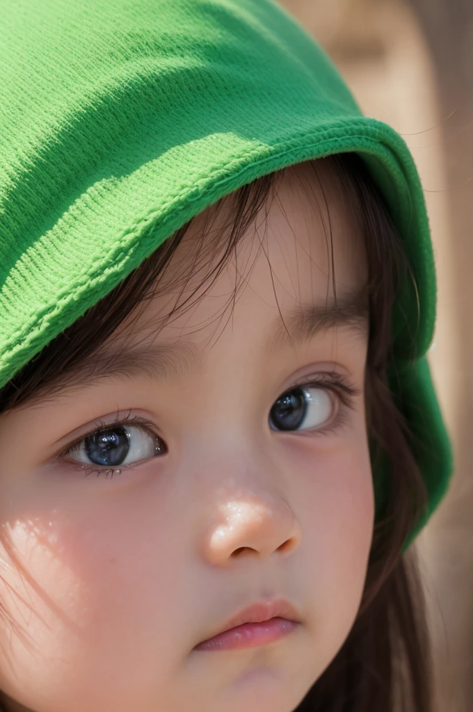 Close-up of long-haired Japanese woman&#39;s eyes、綺麗なBig eyes、大きな頭とBig eyes、Big detailed eyes、Big eyes、Cute natural face、かわいいBig eyes、photorealistic、Has a detailed soft face