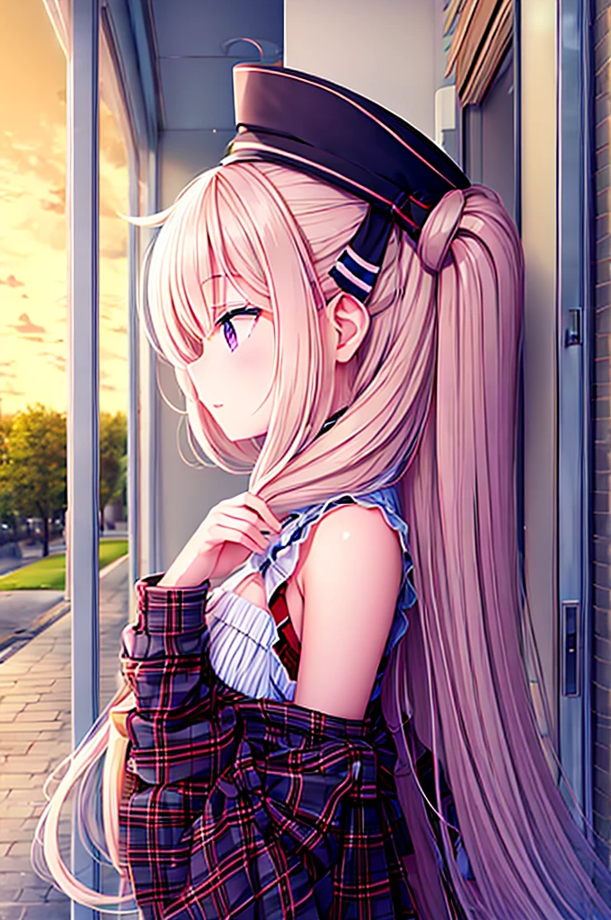 A girl kiss me