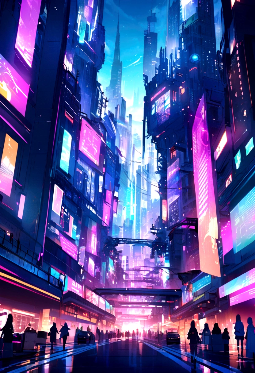 The cityscape of the future