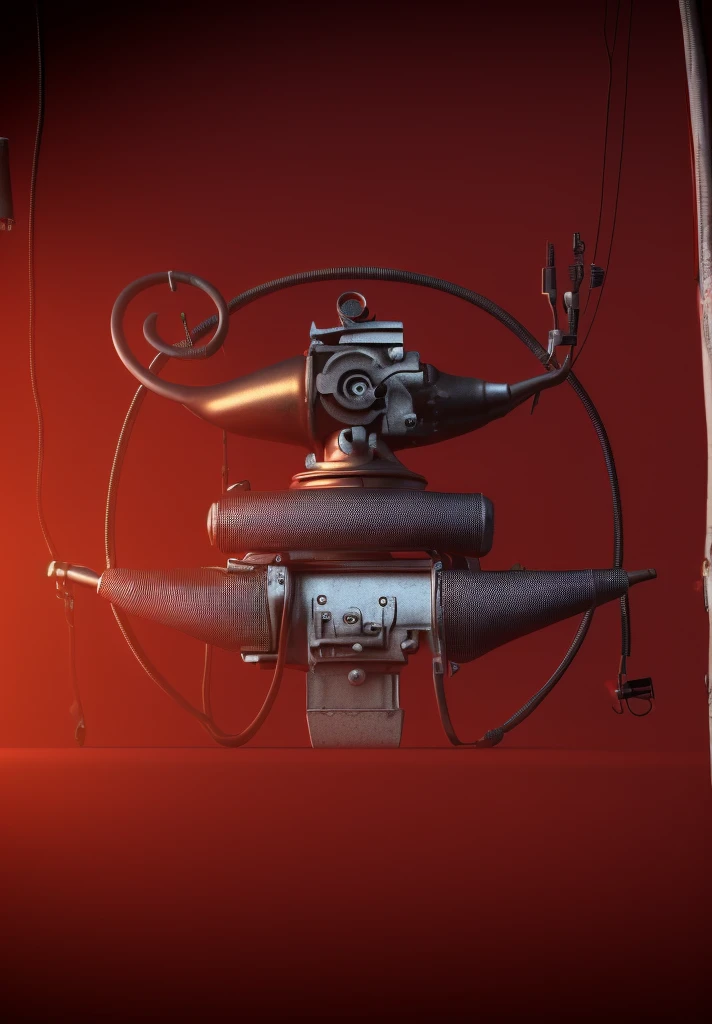 CAR , motor ,Exhaust pipe, mechanic tools, 3 d sculpture octane render 8 k, daily render, 3 d sculpture 8 k octane render, award winning. octane render, render in unreal engine 5, (octane render) wrench tools