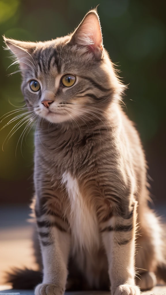 a cute cat, grooming itself, detailed fur, adorable feline, soft and fluffy, warm lighting, intricate details, photorealistic, high resolution, masterpiece, 8k, beautiful eyes, detailed whiskers, cute expression, serene atmosphere, natural environment, (best quality,4k,8k,highres,masterpiece:1.2),ultra-detailed,(realistic,photorealistic,photo-realistic:1.37),hdr,uhd,studio lighting,ultra-fine painting,sharp focus,physically-based rendering,extreme detail description,professional,vivid colors,bokeh,portrait