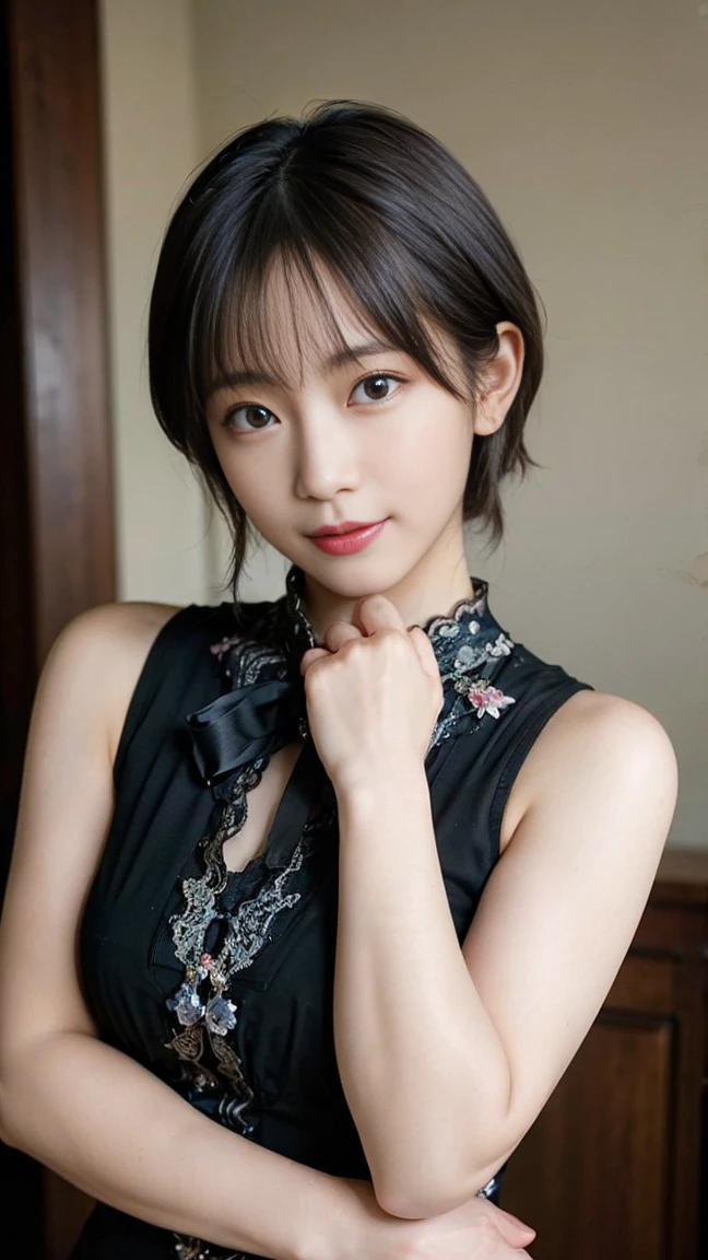 ((highest quality)), ((masterpiece)), (be familiar with), perfect face(((photorealistic))), ((realistic)), (ultra high definition), best quality, masterpiece, ray tracing, japanese female, ((super fine face)), 1 girl, cheongsam, full body , looking at viewer, front view、legup、show her pantie、worst quality, low quality, blurry