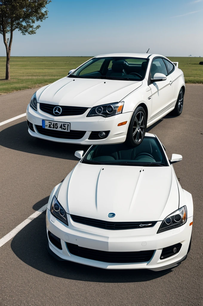White car