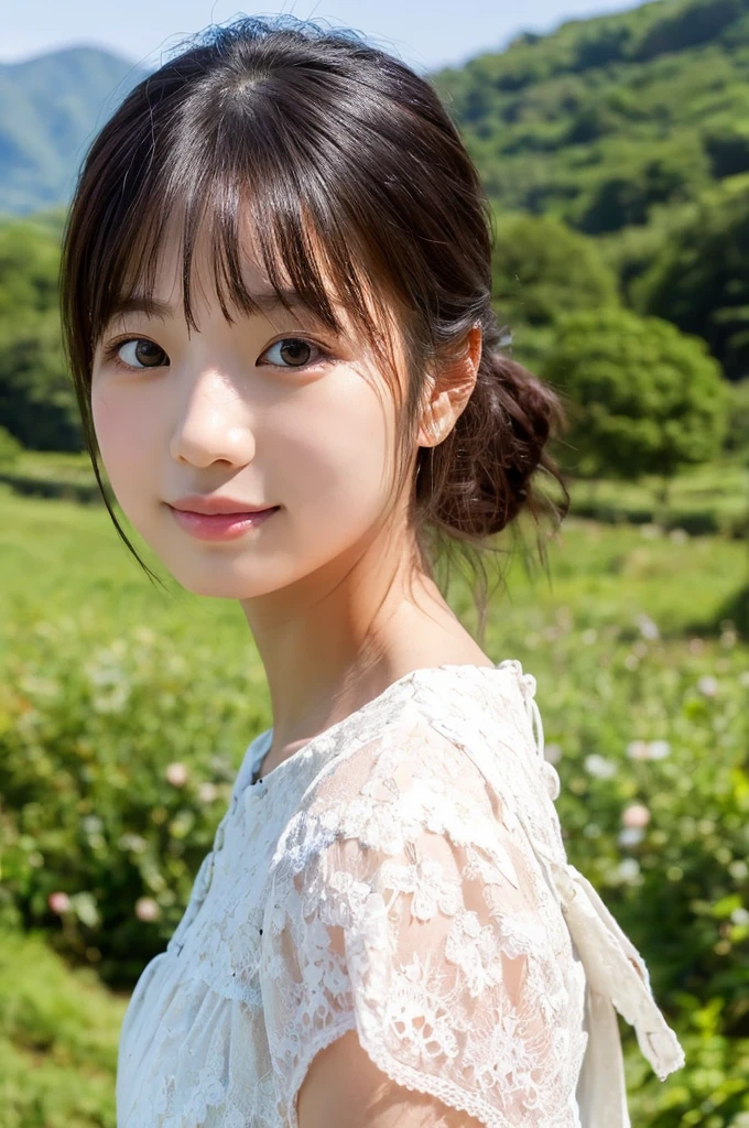 ((Highest quality)), ((masterpiece)), (detailed),Perfect Face,Japanese,landscape,Beauty,cute,Upper Body