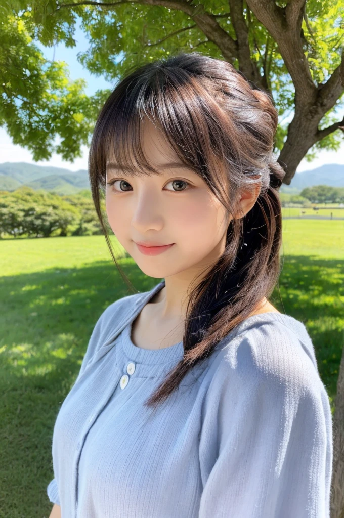 ((Highest quality)), ((masterpiece)), (detailed),Perfect Face,Japanese,landscape,Beauty,cute,Upper Body