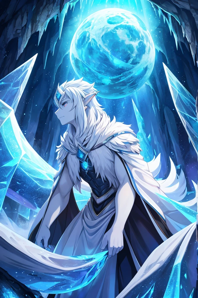 On a vast ice plain, onde o vento uiva incessantemente, inhabits the Ice Dragon, uma criatura majestosa de escamas cintilantes como diamantes. Seus olhos, blue like the polar sky, They seem to pierce the soul of anyone who dares to face them. Com um bater de asas, it kicks up snowstorms that obscure the horizon and turn the landscape into a white, inhospitable desert. Its icy breath is capable of freezing everything it touches., criando esculturas de gelo que reluzem sob a luz do sol. A cada inverno, your presence becomes stronger, as if the cold itself emanated from his colossal body. The inhabitants of nearby regions revere him as a deity, giving him the power to control the seasons and protect his lands from invaders. Em seu covil, uma caverna de gelo adornada com estalactites brilhantes, it holds ancient secrets and relics of forgotten ages. They say your heart is made of a magic crystal, capable of granting immortality to those who manage to achieve it, but no mortal has ever returned to tell the tale. The bravest warriors tried to defeat him, driven by ambition or the need to save their people from eternal winter, but they all succumbed to the Ice Dragon&#39;s overwhelming power. Its ancient wisdom is transmitted through legends and myths, that warn about the relentless fury of winter and the importance of respecting the forces of nature. Quando ele desliza silenciosamente sobre as geleiras, It&#39;s as if the world itself bows before him, reconhecendo sua supremacia. Each aurora borealis is seen as a sign of your constant vigil, lembrando a todos da beleza e do perigo ocultos nos recantos mais gelados do planeta.