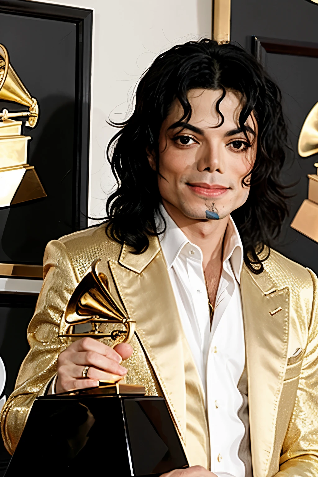 Genera a Michael jackson con 7 grammy