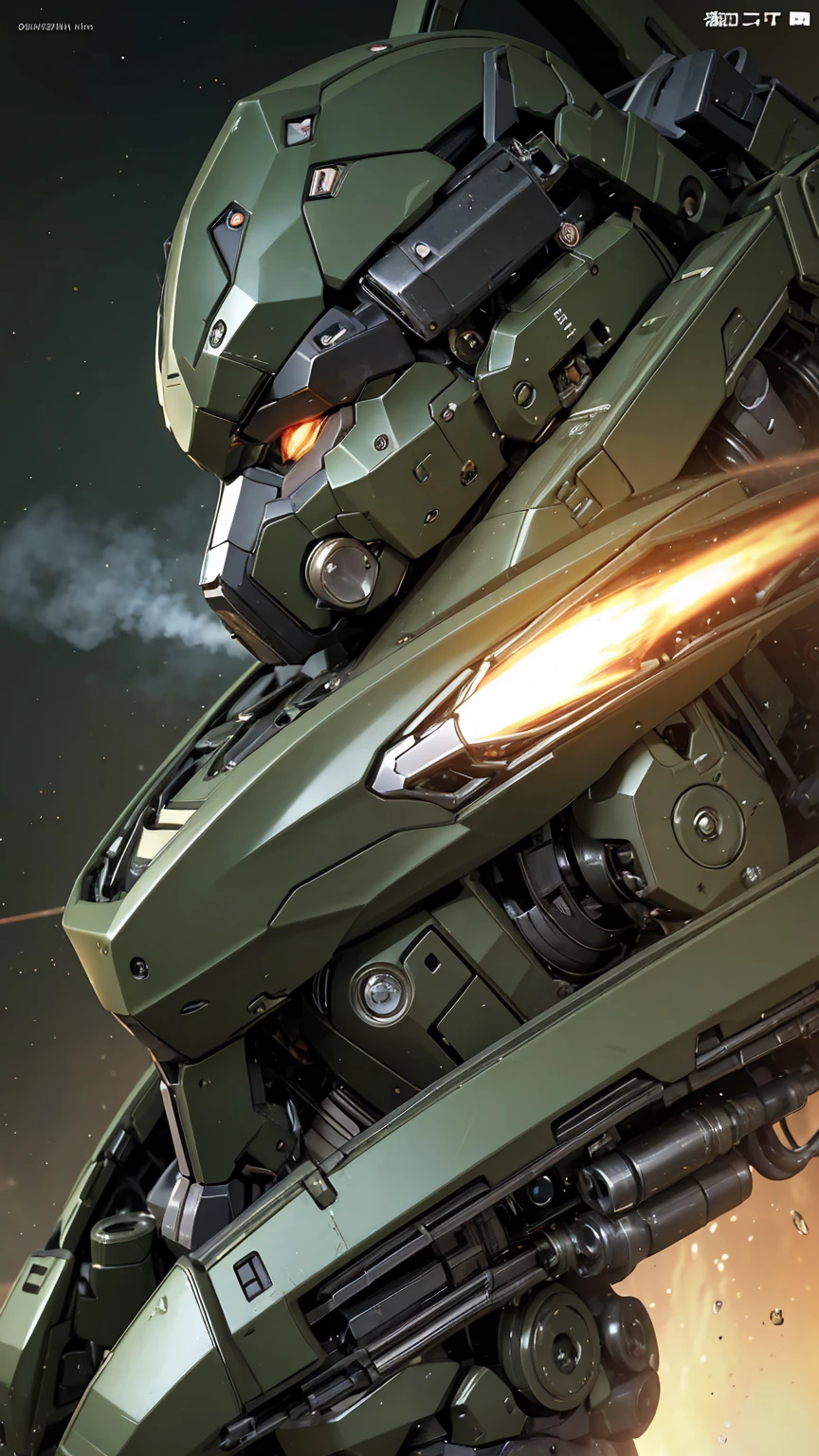 最high quality非常に詳細, Advanced Details, high quality, 最high quality, High resolution, 1080p, hard disk, beautiful,(War Machine),(Snug-fitting headgear),See the big picture,beautifulサイボーグ女性,Dark Green Mecha Cyborg Girl,Battle Mode,Mecha Body Girl　8k dark green body armor　Elementary school girl　Sweaty face　Droopy eyes　short hair　Gas mask with extension nozzle　boyish　Steam coming out of my head　My hair is wet with sweat　Black Hair, Steam coming out of the mouth　Lying in bed　The skin under the face is not exposed　smile