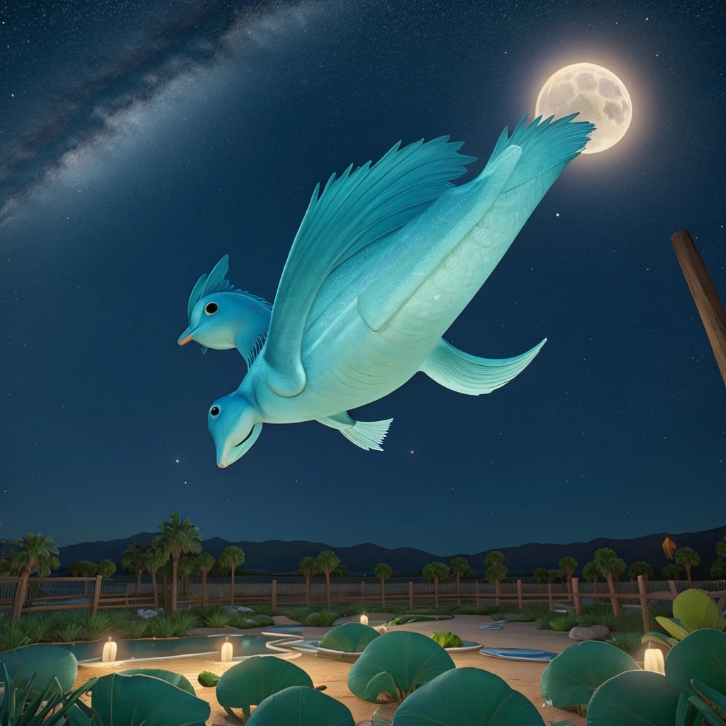 Un ente nocturno grande y bonito 