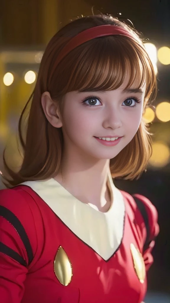 masterpiece、1 beautiful girl、Beautiful Eyes、smile,Puffy eyes、highest quality, 超High resolution, (reality: 1.4), Cinema Lighting、so beautiful、Beautiful Skin、Body facing forward、Upper Body,(Ultra-realistic)、(High resolution)、(8k)、(Very detailed)、(Beautiful Eyes)、(Very detailed)、 (wall-)、Detailed face、Bright lighting、Professional Lighting、Looking at the audience、Look straight ahead、Diagonal bangs、Perfect cosplay,masterpiece, highest quality, Outdoor,1 girl,
 Cyborg 003,