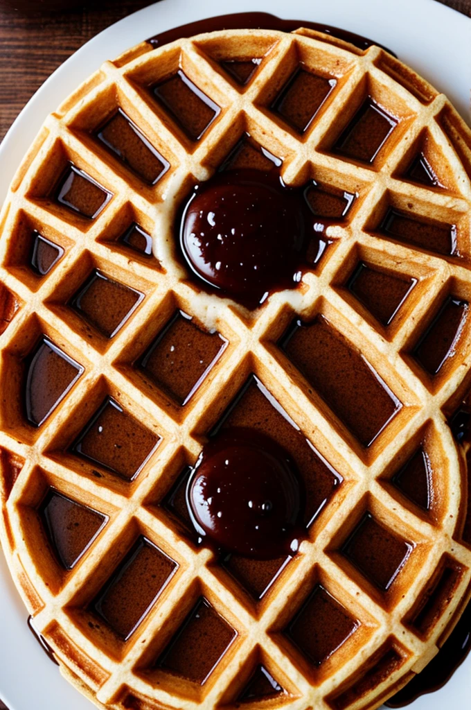 Generar logo simple de un waffle