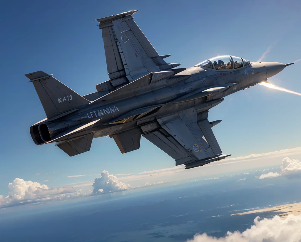((masterpiece)), (Highest quality),, Official Art, Highly detailed CG Unity 32K wallpaper, Hyperreal Photography:1.44,Pininfarina designed fighter jet:1.44、