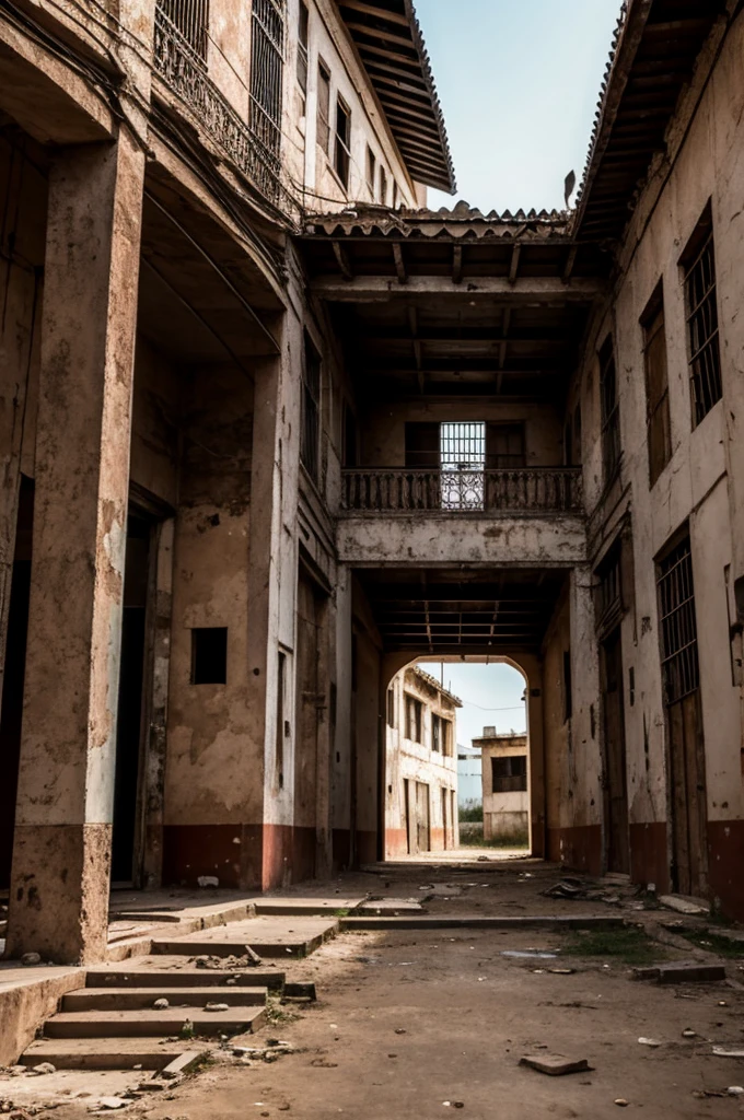 Una escuela abandonada