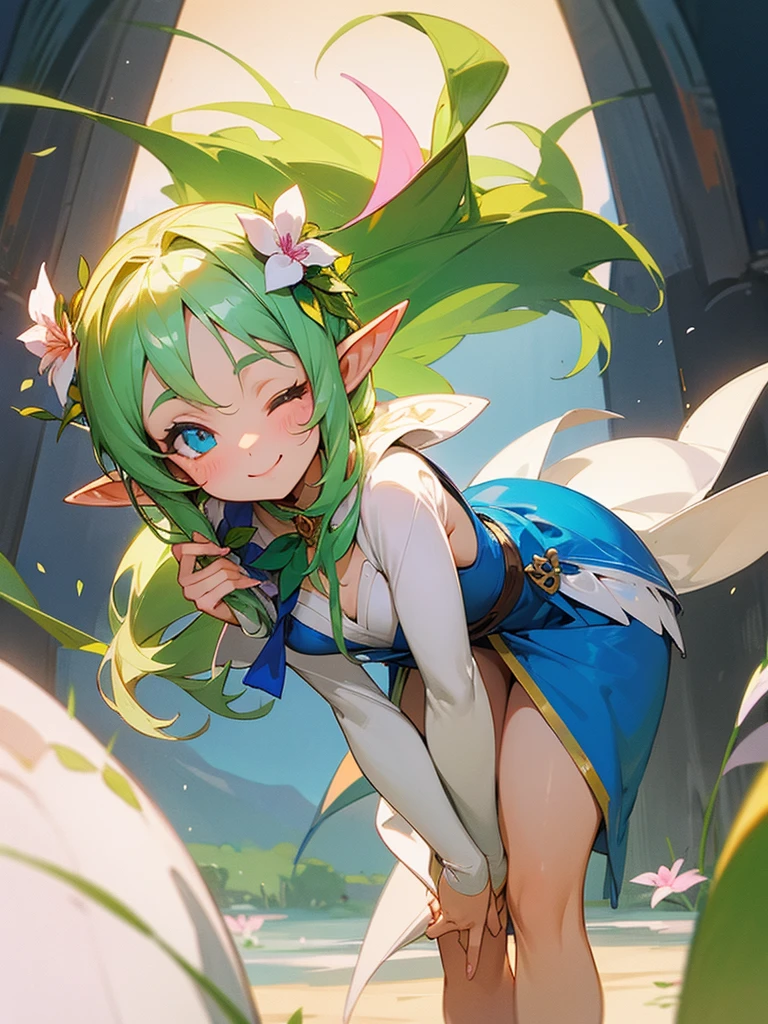 (best quality,4k,highres:1.2),ultra-detailed,(realistic:1.37)
portrait,goblin,side profile,smoking,magical pipe,sculpted body,naked,detailed breasts,thin cloth covering body,coiled hair with dragon skull,horns,emerald skin,sharp teeth,pointed ears,magic smoke surrounded by butterflies,lush garden background,ethereal lighting,twisted vines,fantasy setting
