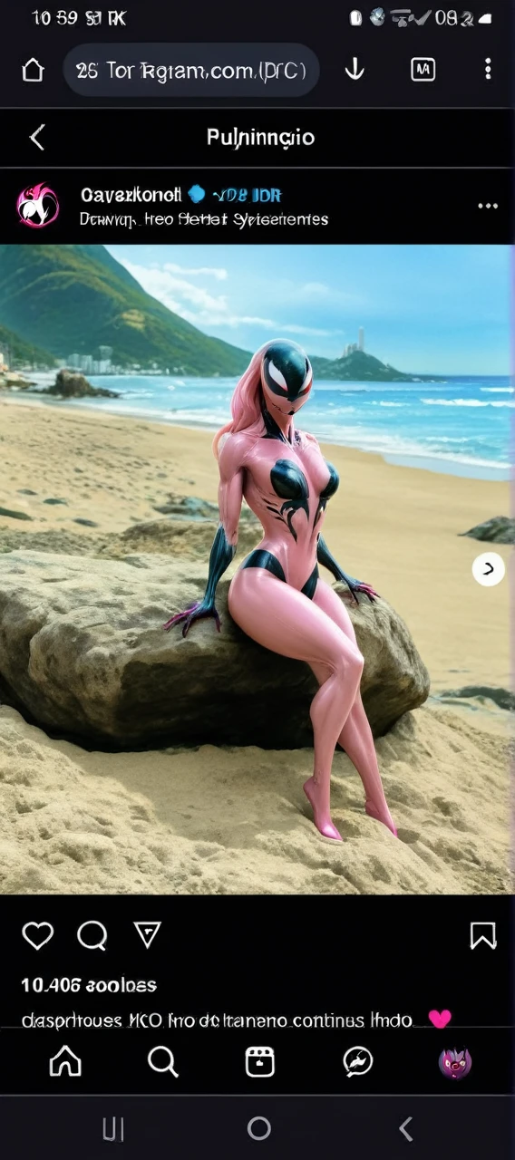 comic (Drawing:1.3) of (Sketch:1.3) a pink alien standing in front of a city, venom symbiote, symbiote, venom, official artwork hdr, screenshot from morbius 2022, hero pose colorful city lighting, 8k hd concept art, venomized, 8k render, 8 k high detail concept art, tor from marvel, background artwork, high detailed official artwork . graphic illustration, comic art, graphic novel art, vibrant, highly detailed