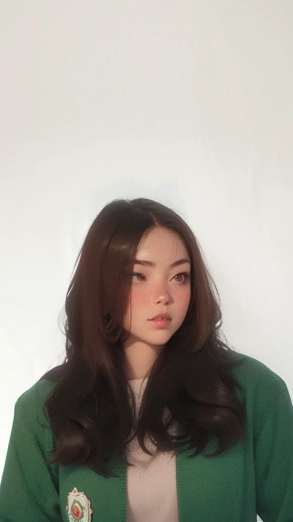 girl, flower