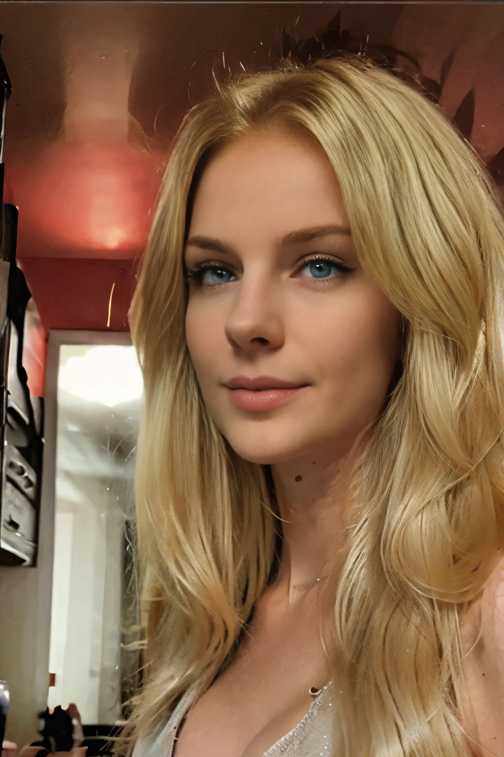 Blonde yeux bleu , sexy