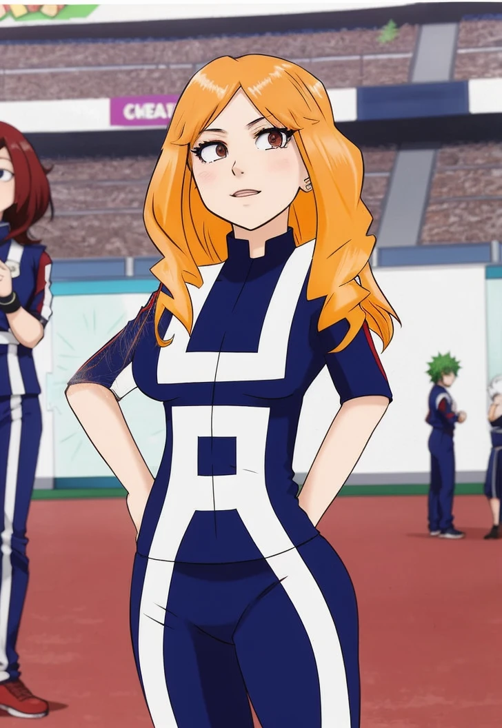 Boku hero academia. Cabello pelirrojo, ojos verdes
