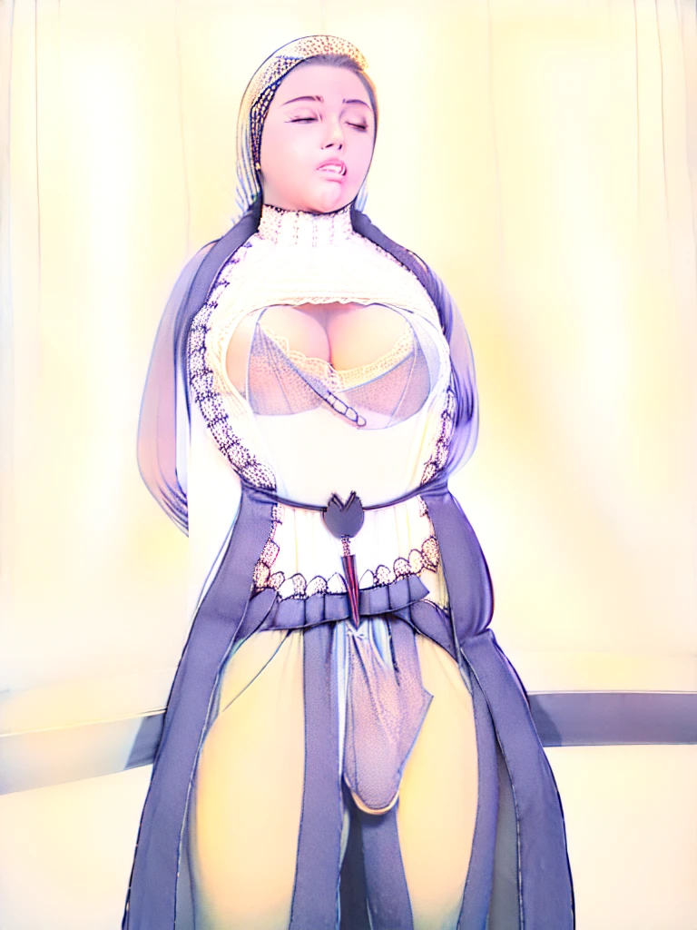 (16k, Best quality : 1.4, UHD, highest resolution, perfect quality : 1.3, lifelike, realistic, sharp, detailed, shallow DOF : 1.1), (1futa : 1.8, DARK eyes, standing, futanari looking aside : 1.4, abelladanger)), ((detailed orgasm face : 1.3, (futanari with eyes rolling back : 1.8, ahegao), 1girl : 1.6, face in shot : 1.3, futanari cumming IN OFFICE : 1.4,curved penis : 1.4, futanari with tiny testicles : 1.5, ((lace nipple covers : 1.3, straps over penis : 1.7, wearing cock sleeve : 1.7, CUM ON FACE, finger ON LIPS : 1.3, FUTANARI EJACULATING INTENSELY : 1.4)), chubby futanari : 1.4, PINSTRIPE PLEATED VEST, 1futa : 1.8, covered testicles : 1.5, sobbing, futanari in orgasm pose : 1.2, WEARING PENIS SLEEVE : 1.7, (((side-tie underwear, wearing complex layered long seethrough lace (loose pleated WET SEETHROUGH trousers) : 1.6, standing))), blushing : 1.4, (1girl), high resolution face, futanari with orgasm face : 1.3, surprised expression : 1.1, perfect hands, futanari with ecstatic frustrated orgasm expression : 1.3, DETAILED ELABORATE LACY SLINGSHOT THONG OVER pleated gown : 1.4, 1girl : 1.4, ALONE, ((standing off-balance, leaning back, exposed, humiliated, SEE-THROUGH PINSTRIPE GOWN : 1.4)), futanari wearing hyper elaborate complex ((TRANSLUCENT PINSTRIPE GOWN)) : 1.4, SEETHROUGH LACE cutouts : 1.7, wincing face, detailed realistic eyes)), ((1girl : 1.6, curved penis : 1.7, small testicles : 1.4, eye level shot : 1.3, futanari with intensely embarrassed face, futanari cumming intensely at office board room, many straps over penis : 1.8, covered testicles : 1.5, eyes rolling back : 1.8, WEARING COCK_SLEEVE : 1.7, COVERED NIPPLE : 1.3, erect cumming penis, ))